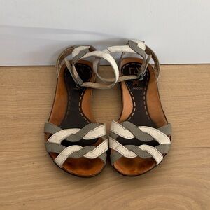 Fly London Women's Sandals - Cream and Gray